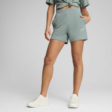 Къси панталони Puma ESS Small No. 1 Logo 5'' High-Waisted Shorts Зелено | 682441_30, 0
