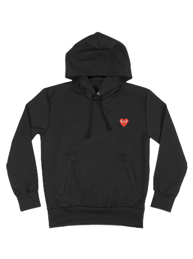 Суитчър Comme des Garçons Play Hoodie Черно | AZ T174 051 1