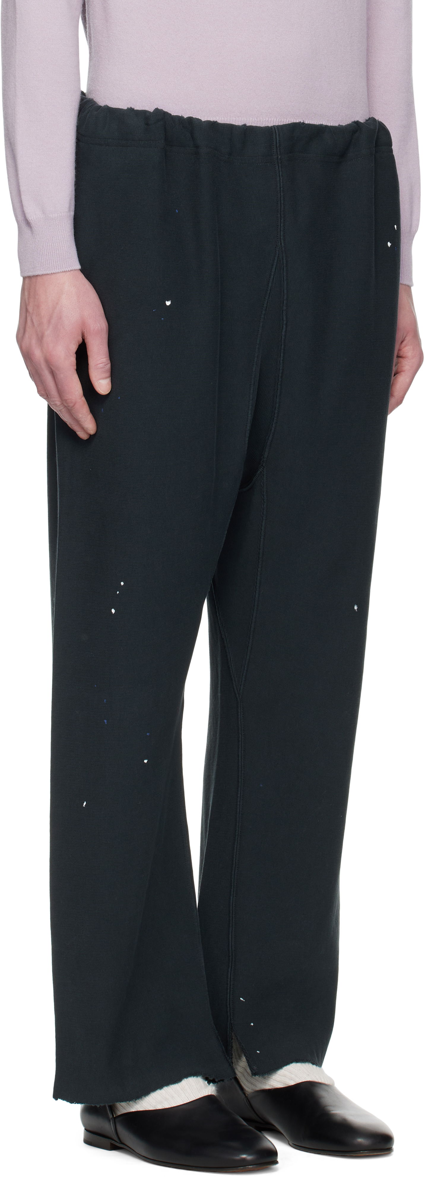 Спортни панталони Maison Margiela Maison Margiela Distressed Sweatpants Зелено | S50KA0677 M25019, 1