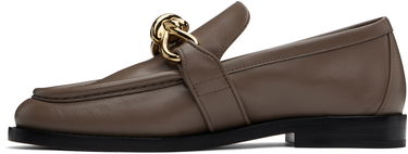 Кецове и обувки Bottega Veneta Bottega Veneta Astaire Leather Loafers Кафяво | 796697 V5DZ0, 2