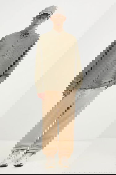 Панталони Carhartt WIP Loose-Fit Elasticated Waist Flint Pant Бежово | I029919.WALL, 4