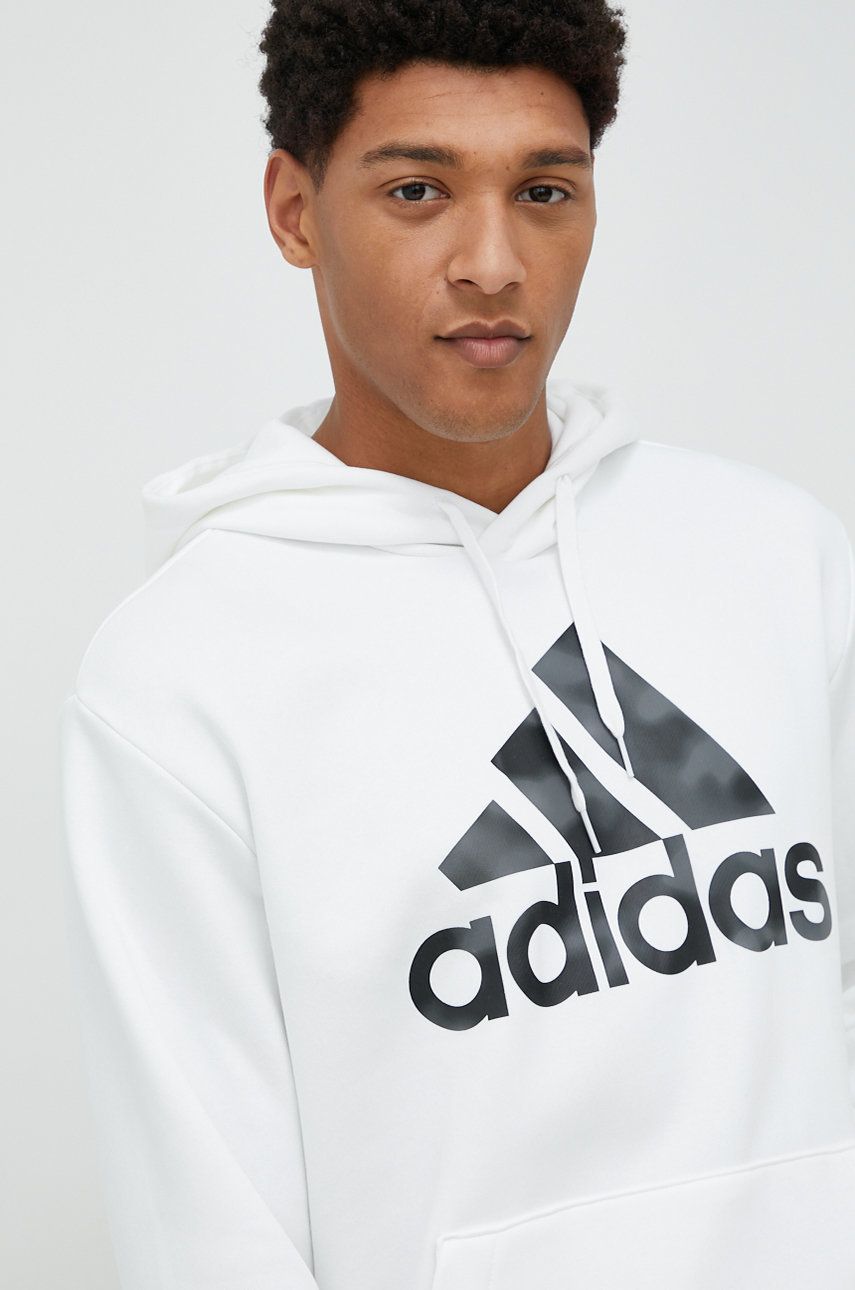 Суитчър adidas Originals Camo Hoodie Бяло | HL6932, 0