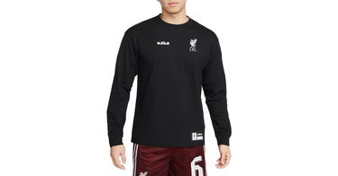 Тениска Nike Lebron James x Liverpool FC T-Shirt Черно | fd4024-010, 1