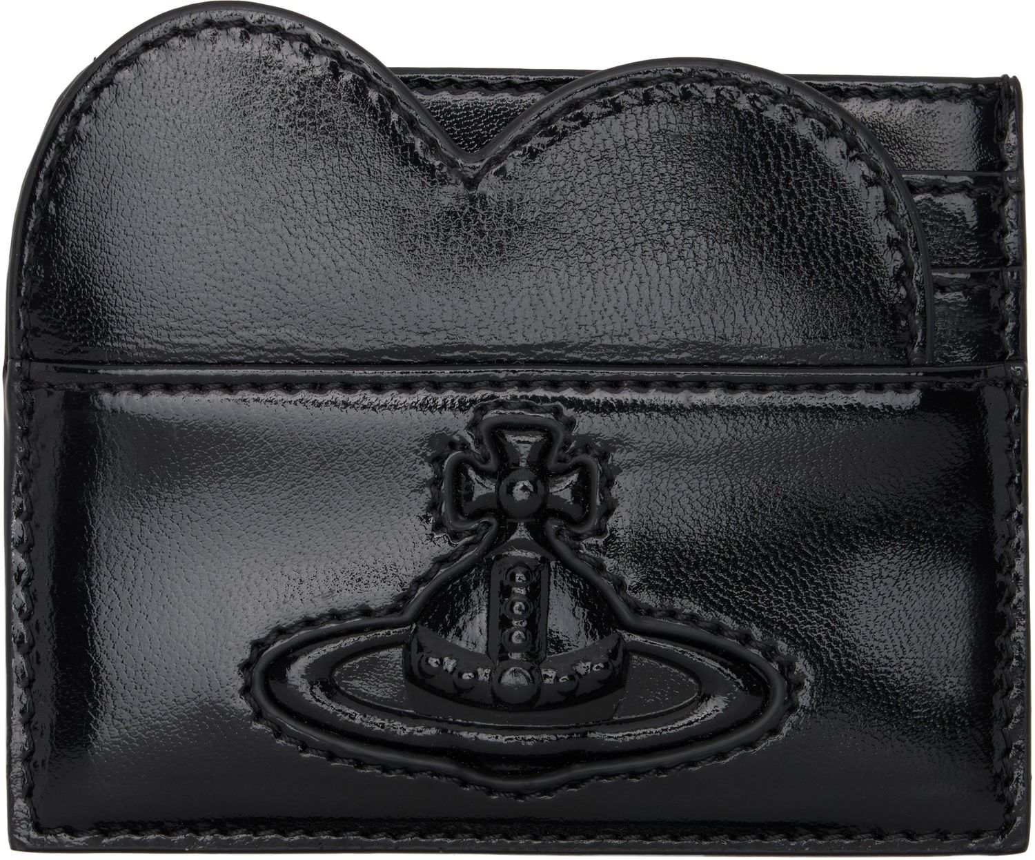 Портфейл Vivienne Westwood Card Holder With Logo Черно | 5403000DW-L008L-, 0