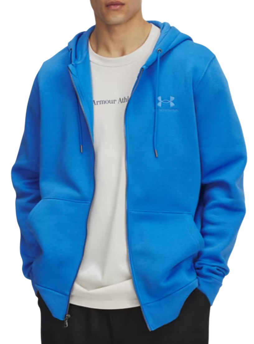 Суитчър Under Armour Under Armour Icon Fleece Full-Zip Hoodie Синьо | 1373881-402, 0