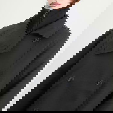 Яке Samsoe Samsoe Sarivo Double-Breasted Ribbed Collar Jacket Черно | F25400027-CLR000021, 4