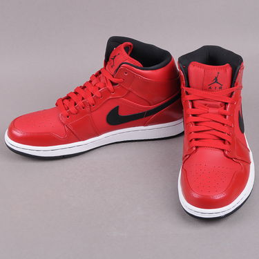 Кецове и обувки Jordan Air Jordan 1 Retro Mid "Gym Red" Червено | 554724-602, 3