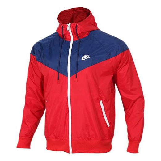 Ветровка Nike Sportswear Windrunner Hooded Jacket Червено | AR2192-657, 0