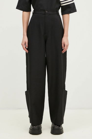 Панталони Y-3 Y-3 Sport Uniform Wide Leg High Waist Pants Черно | JD1759, 0