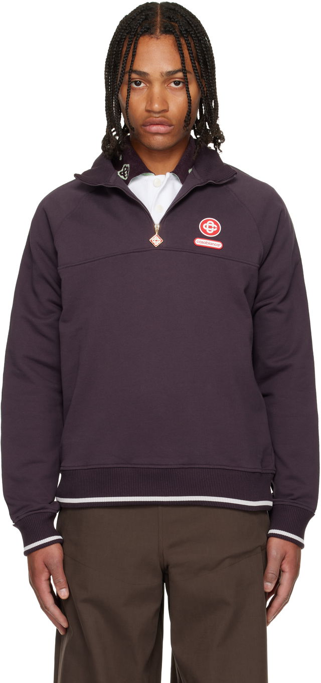Quarter Zip Laurel Sweatshirt