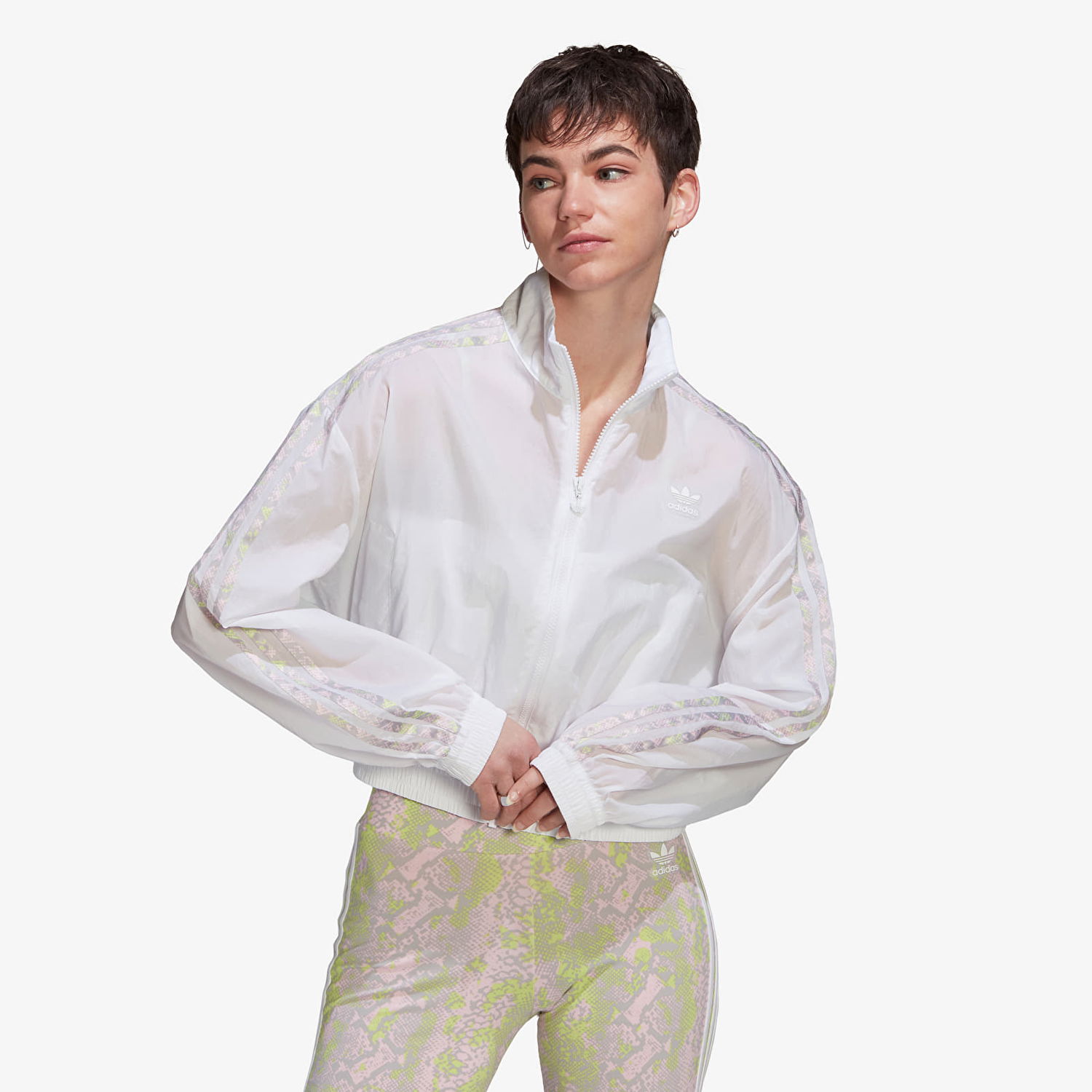 Ветровка adidas Originals Windbreaker Бяло | HT5988, 0