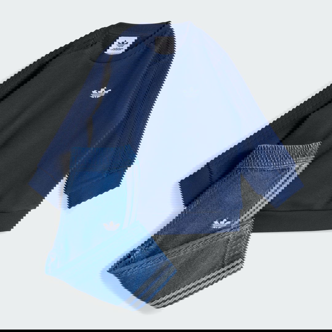 Комплект adidas Performance Denim Crew Set Синьо | JD5826, 0
