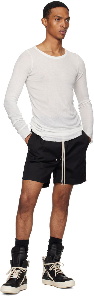 Къси панталони Rick Owens Concordians Bela Boxers Shorts Черно | RU02E1391 TE, 3