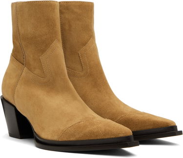 Грижа за обувките Jimmy Choo Jimmy Choo Cece Ankle Boots Кафяво | CECE AB 60 SVV, 3