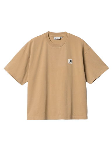 Тениска Carhartt WIP Nelson T-Shirt Dusty H ''Brown Garment Dyed'' Бежово | I029647_07E_GD