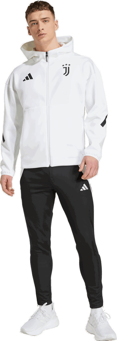 Суитчър adidas Originals Juventus Anthem Jacket Бяло | jm9461, 5