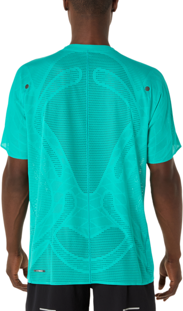 Тениска Asics Metarun Short Sleeve Running T-Shirt Тюркоазено | 2011d286-400, 2