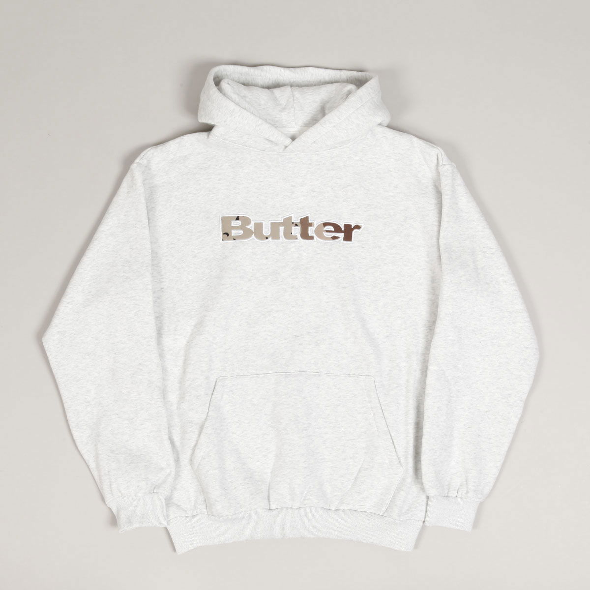 Суитчър Butter Goods Butter Goods Camo Logo Hoodie Сиво | butter-goods-logo-camo-pullover-hoodie-ash, 1