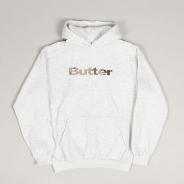 Суитчър Butter Goods Butter Goods Camo Logo Hoodie Сиво | butter-goods-logo-camo-pullover-hoodie-ash, 1