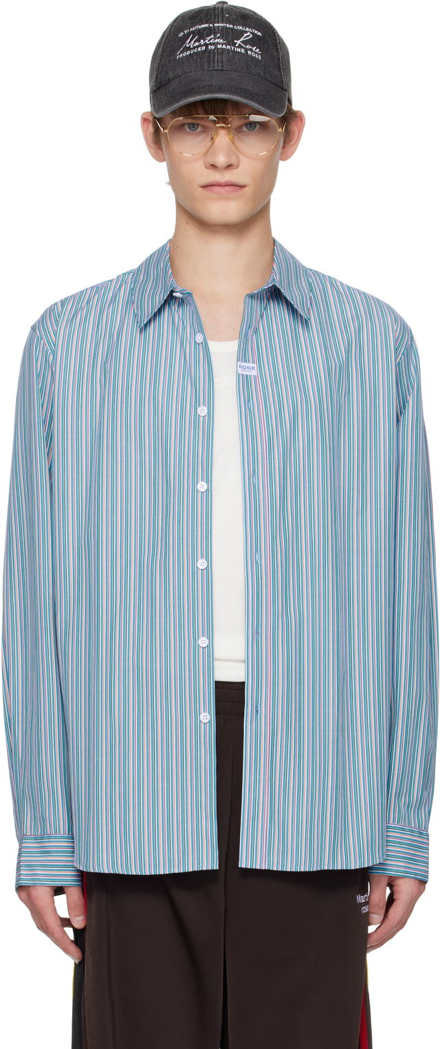 Martine Rose Classic Striped Shirt