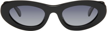 Слънчеви очила Anine Bing Roma Black Oversized Sunglasses Черно | A-12-10090-BLK1, 0
