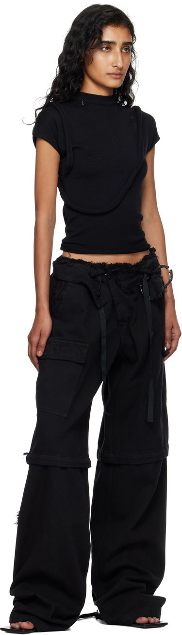 Карго панталони Ottolinger Ottolinger Baggy Cargo Pants Черно | 109-200306-02, 3