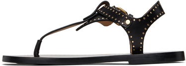 Аксесоари ISABEL MARANT Isabel Marant Joony Studded Leather Thong Sandals Черно | SD0217FA-C1B05S, 2