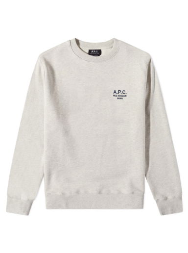 Пуловер A.P.C. Rider Small Logo Crewneck Сиво | COEZD-H27699-PAA