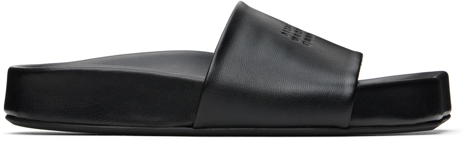 гащички Maison Margiela MM6 Maison Margiela Nappa Leather Sandals Черно | S66WP0111 P3628, 0