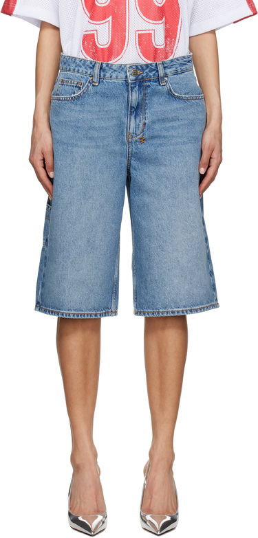 Къси панталони Ksubi Ksubi Low Rider Swept Denim Shorts Синьо | WSP25WA007, 0