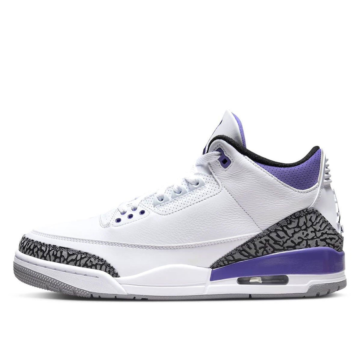 Кецове и обувки Jordan Air Jordan 3 Retro "Dark Iris" Бяло | CT8532-105, 1