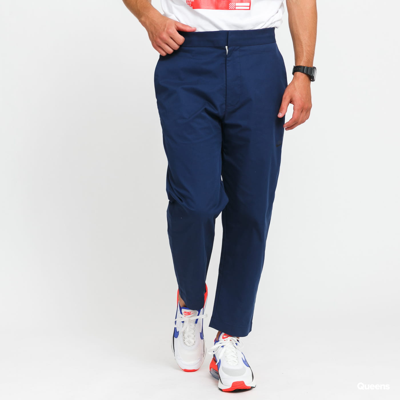 Панталони Nike Sportswear Ste Woven UL Sneaker Тъмно синьо | DD7032-410, 0