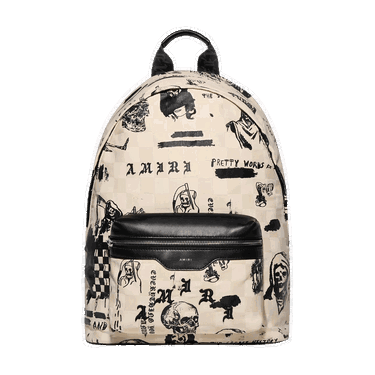 Раница AMIRI x Wes Lang Sketch Print Backpack Бежово | AW22MAB002 271 ALAB, 0