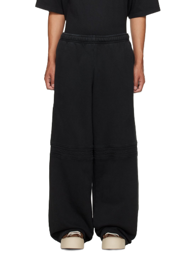 Панталони Acne Studios Embossed Lounge Pants Черно | BK0469-