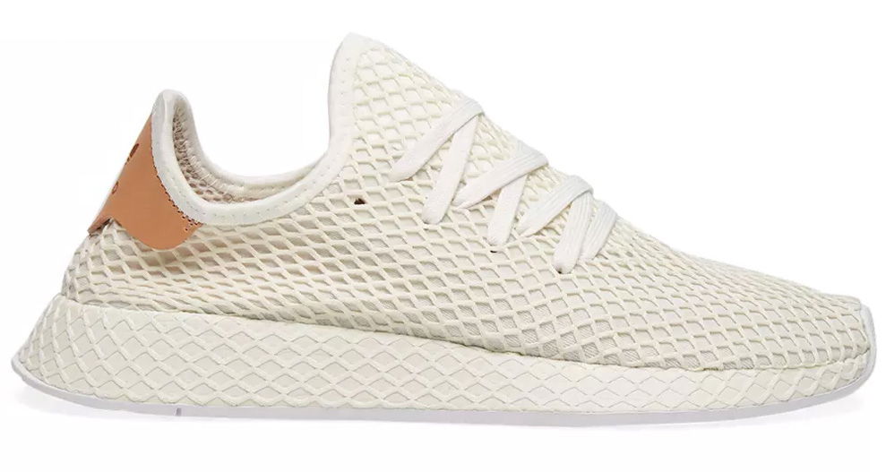 Кецове и обувки adidas Originals Deerupt Ash White Pearl Бяло | B41759, 0
