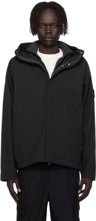 Яке Stone Island Soft Shell-R E.Dye Hooded Jacket Черно | K2S15 Q100010 S0B22, 0