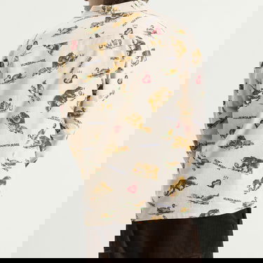 Риза Human Made Bear and Duck Pattern Flannel Shirt Розово | HM30SH011-WHT, 3