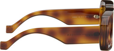 Слънчеви очила Loewe Paula's Ibiza Dive Chunky Squared-Frame Eyewear Кафяво | LW40064U 192337136368, 1
