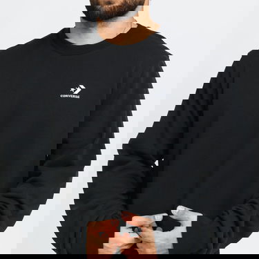 Суитчър Converse Embroidered Crew Ft Черно | 10020345-A01, 2