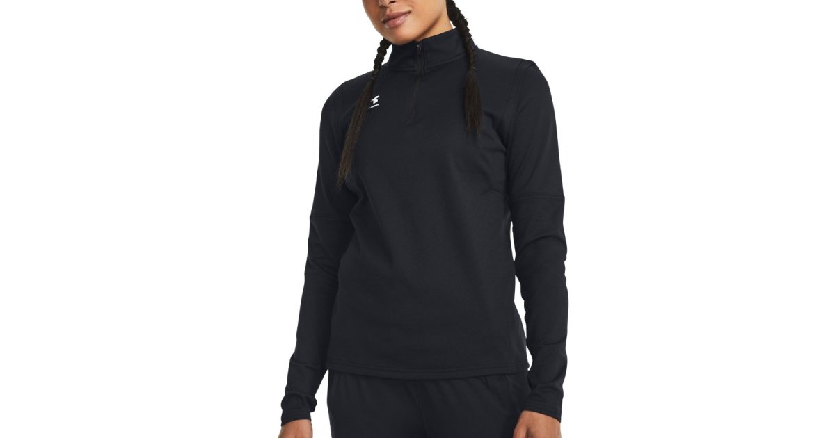 Суитчър Under Armour Challenger Midlayer Sweatshirt Черно | 1379601-001, 1