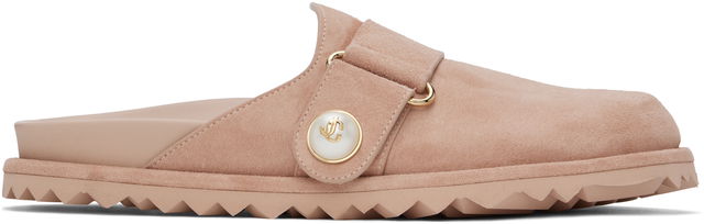 Jimmy Choo Fayence Suede Mules