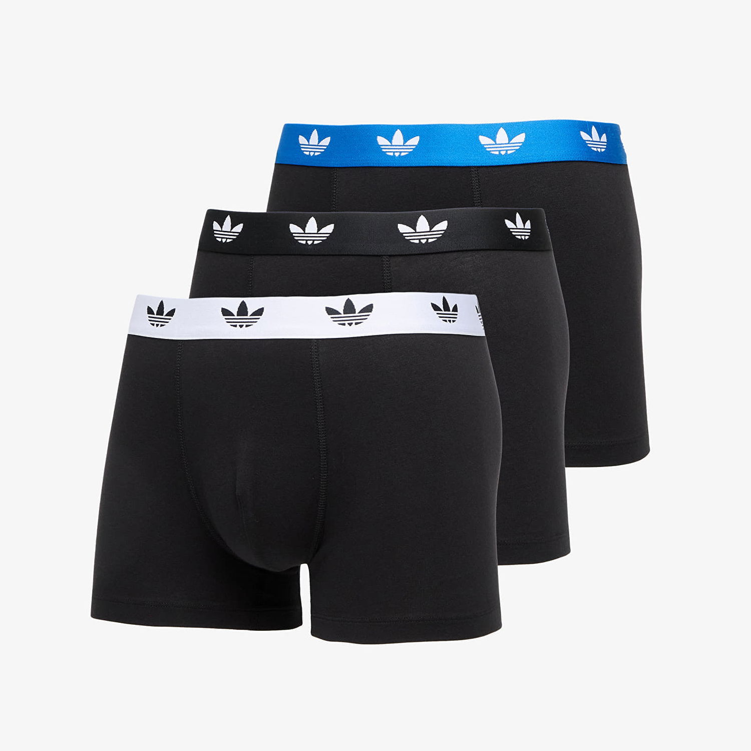 Боксерки adidas Originals adidas Comfort Flex Cotton Trunk 3-Pack Boxer Briefs Черно | 4AR002-901, 0