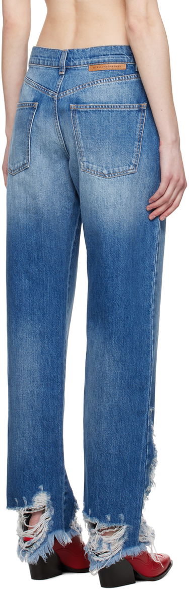 Дънки Stella McCartney Stella McCartney Distressed Jeans Синьо | 6D00293SPH26, 2
