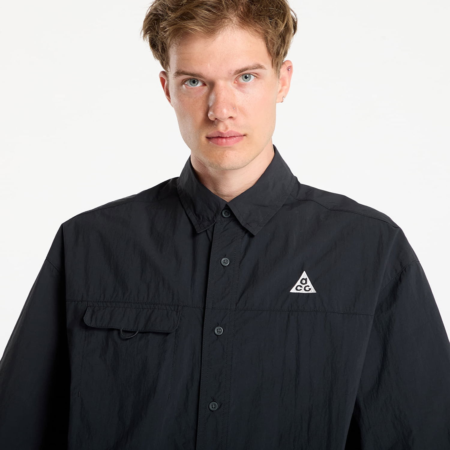 Риза Nike ACG ACG "Orb Weaver" UV Repel Short-Sleeve Shirt Черно | HJ2883-010, 1