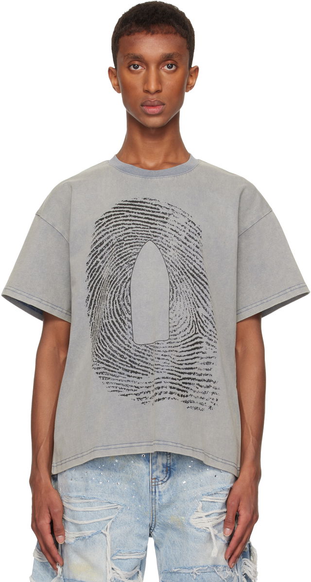 Indigo Scan Jersey T-Shirt