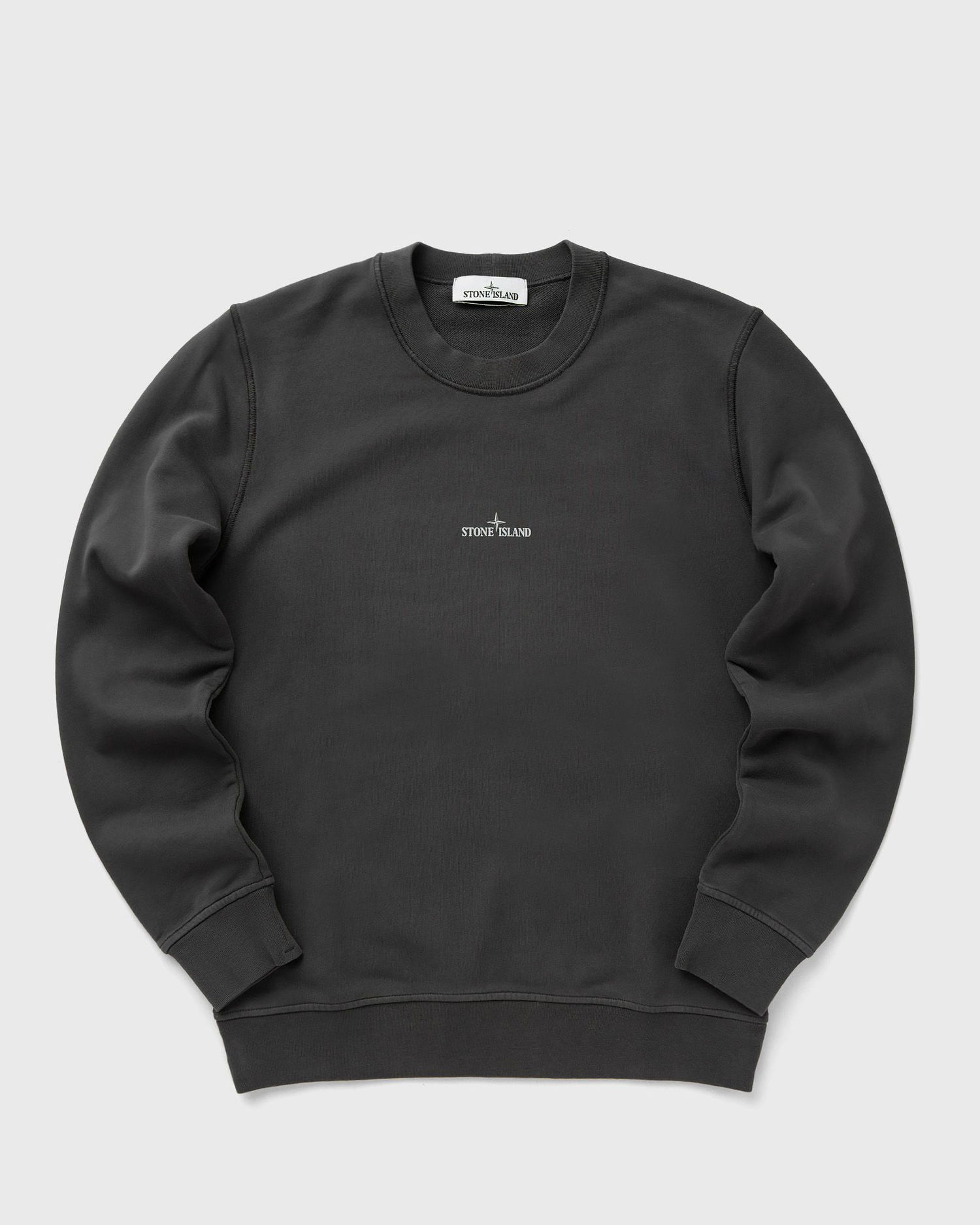 Суитчър Stone Island Stone Island Crewneck Cotton Fleece Sweatshirt Черно | K1S156100665S0083.V0065, 1