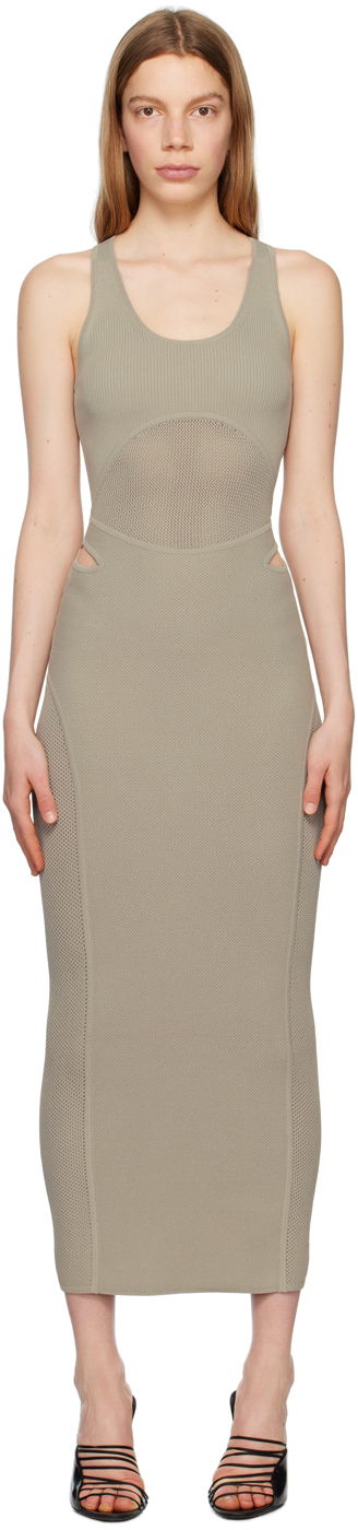 Pокля Dion Lee Dion Lee Sport Midi Dress Зелено | A7719P23, 0