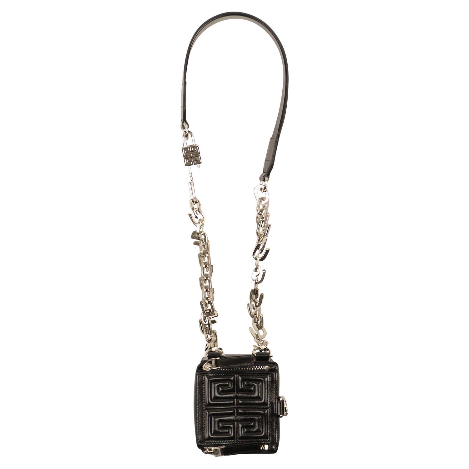 Чанта през рамо Givenchy Mini Pandora Cube Pouch Черно | BB60FJB12L 001, 1