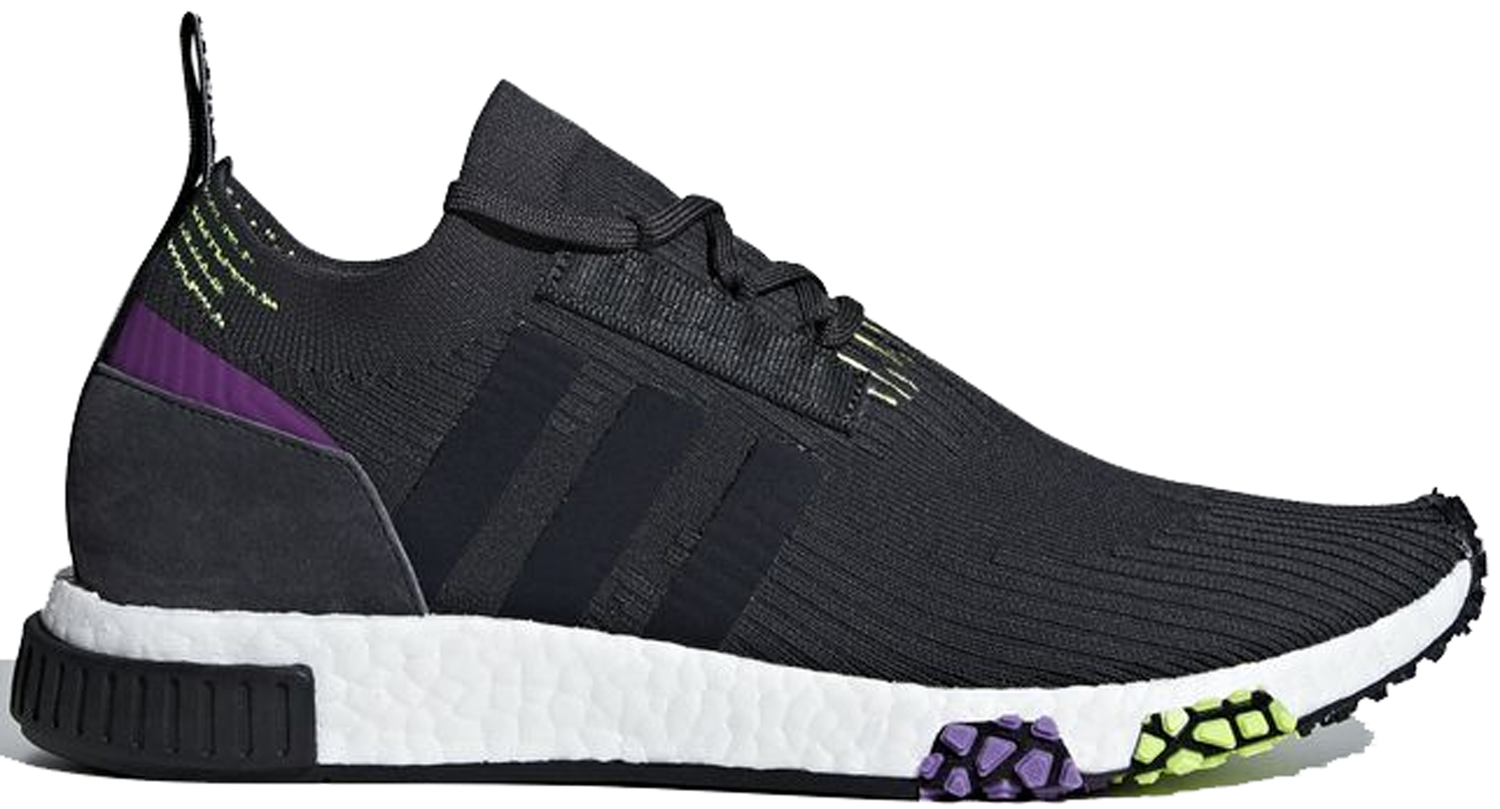 Кецове и обувки adidas Originals NMD Racer Carbon Core Black Черно | B37640, 0