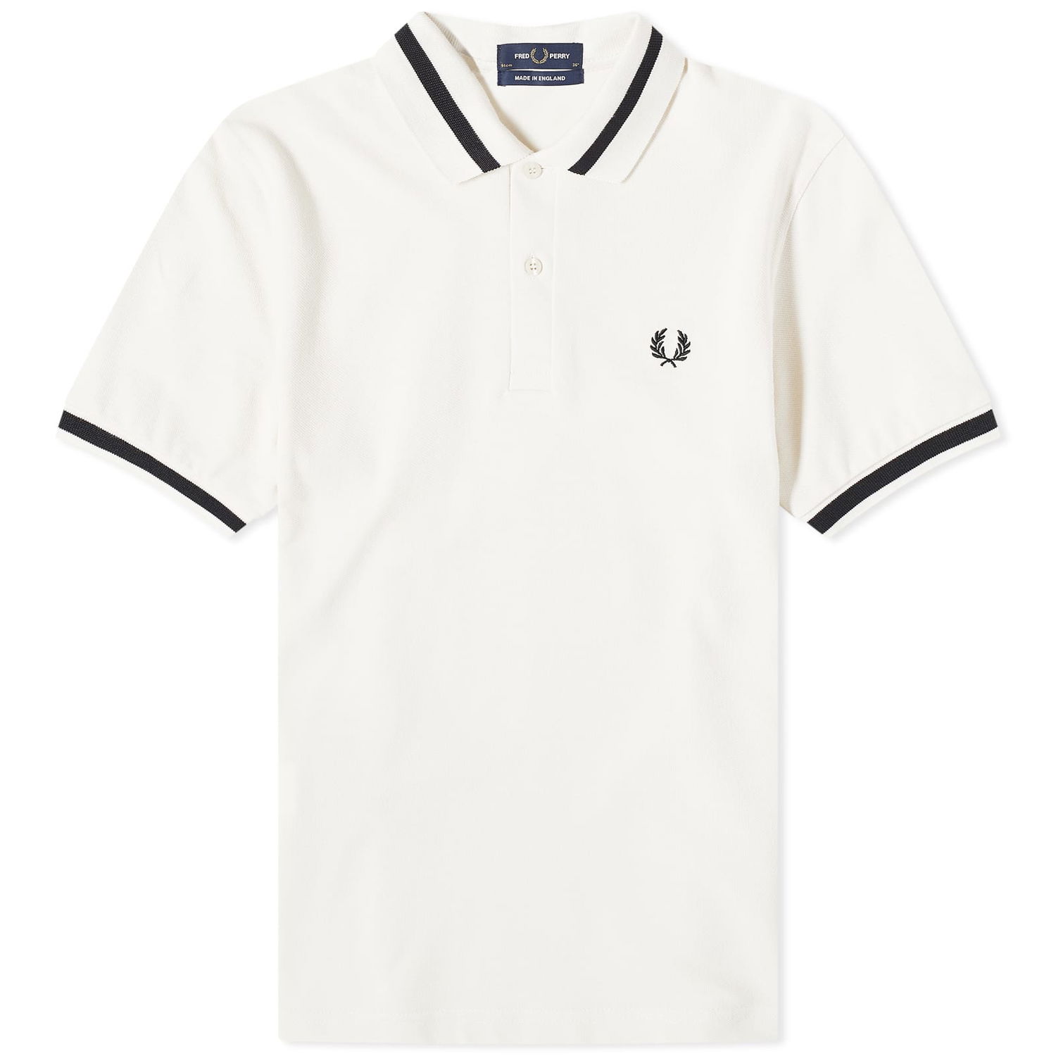 Поло тениска Fred Perry Single Tipped Polo Tee Бяло | M2-S70, 0